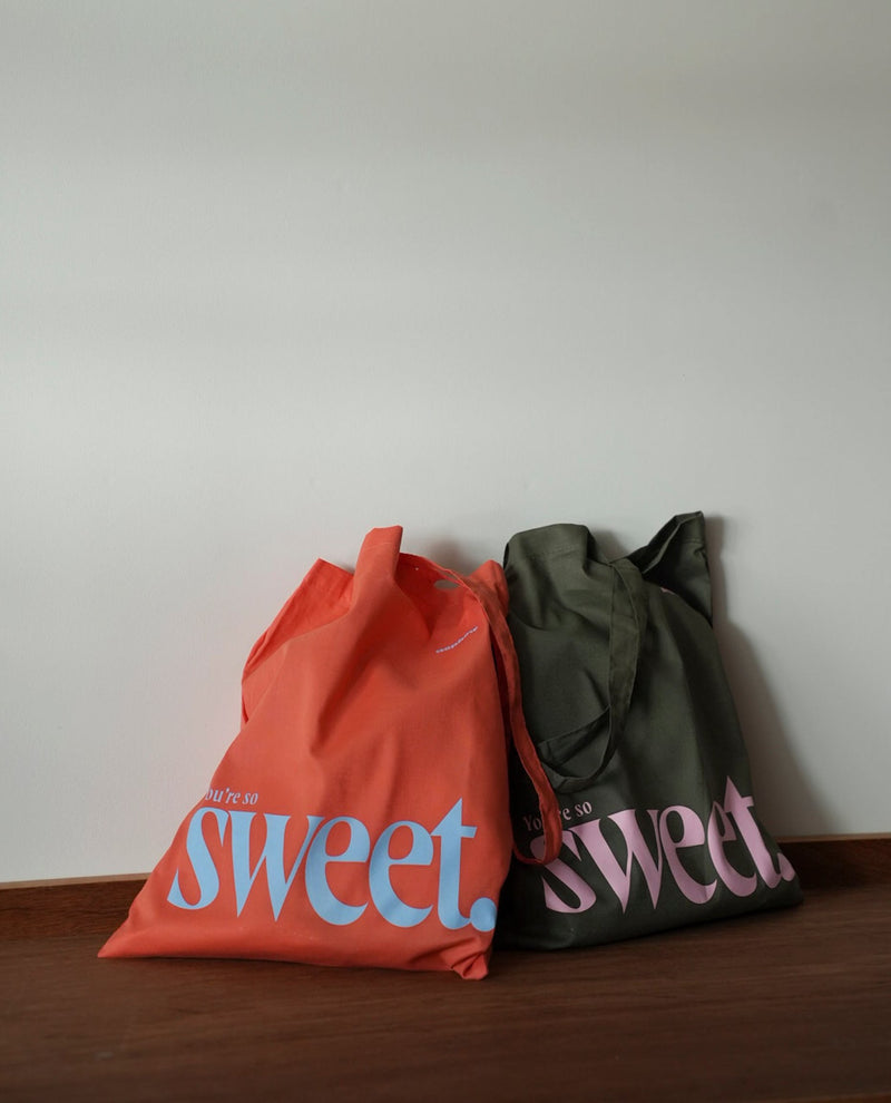 Sweet トートバッグ Olive green